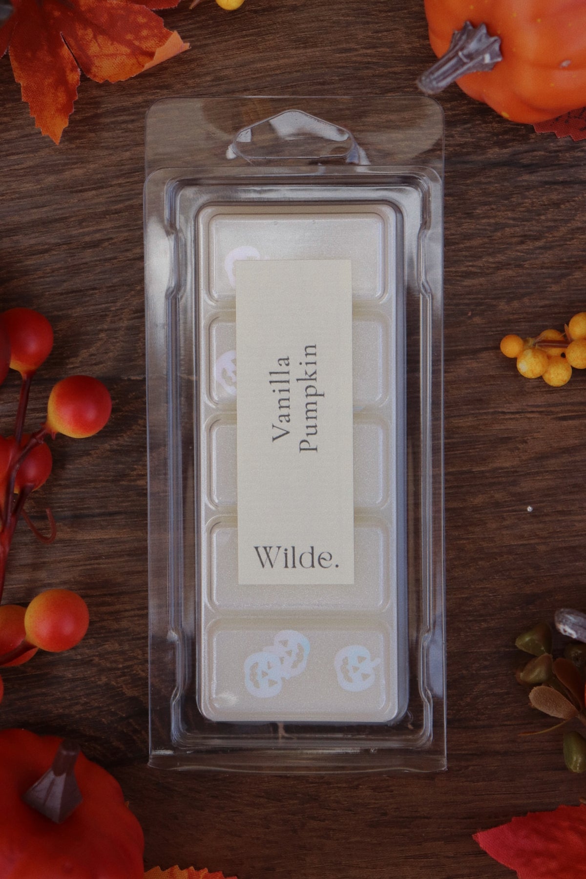Vanilla Pumpkin Wax Melt Bar