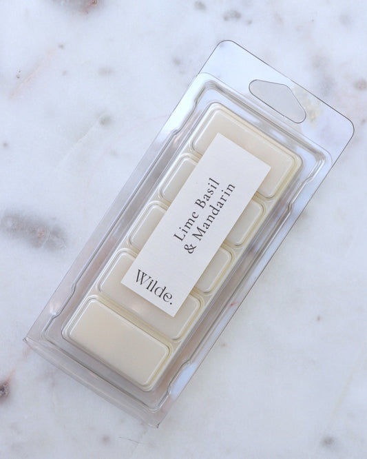 Lime Basil & Mandarin Wax Melt Bar